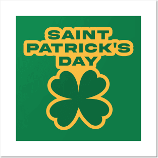 SAINT PATRICKS DAY! Posters and Art